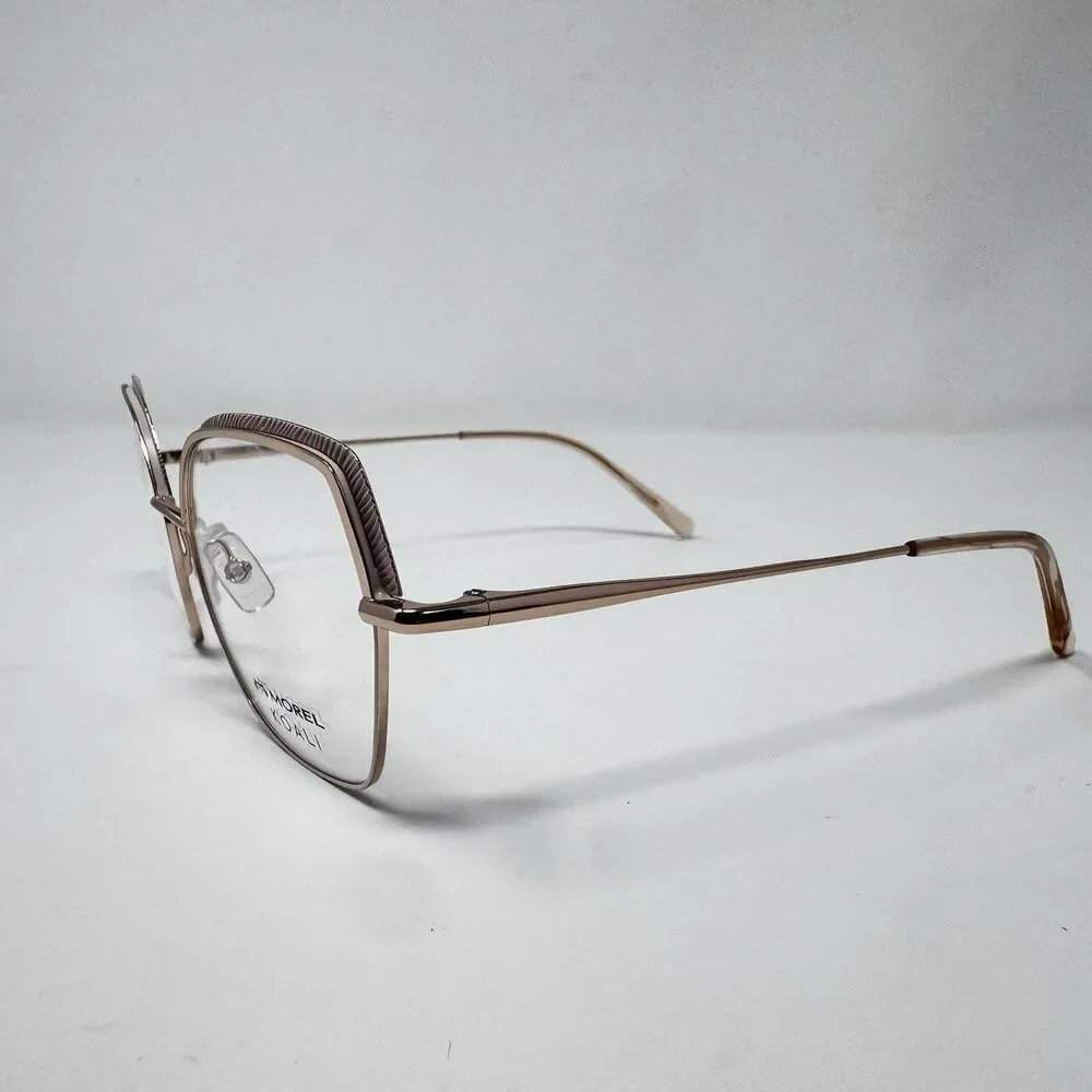 Morel Koali 20110K 52-18-140 Eyeglass Frames Rose Gold Pink France